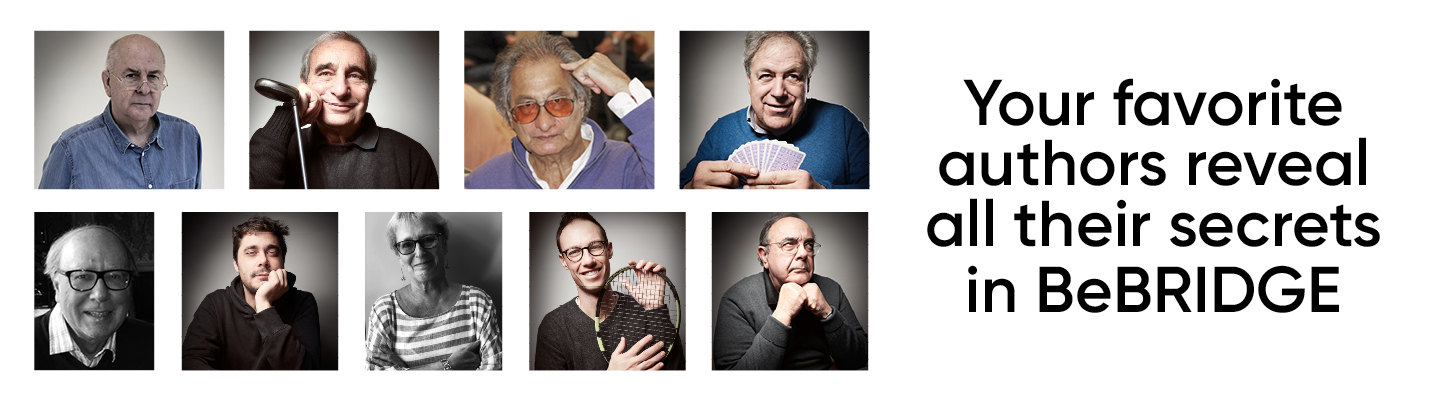Your favorite bridge authors reveal all their secrets in BeBRIDGE