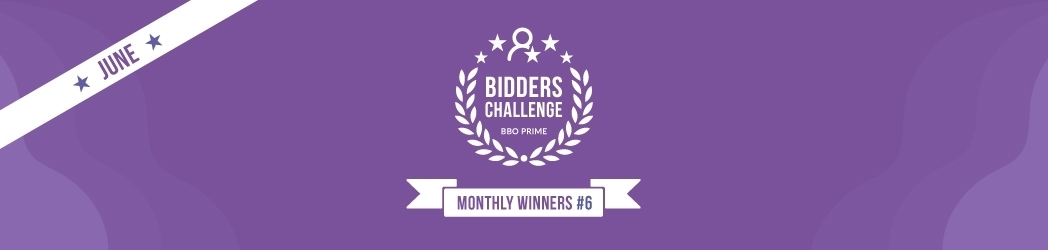 BBO Prime bidders challenge: all results – June