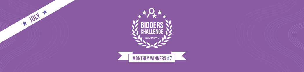 BBO Prime bidders challenge: all results – July