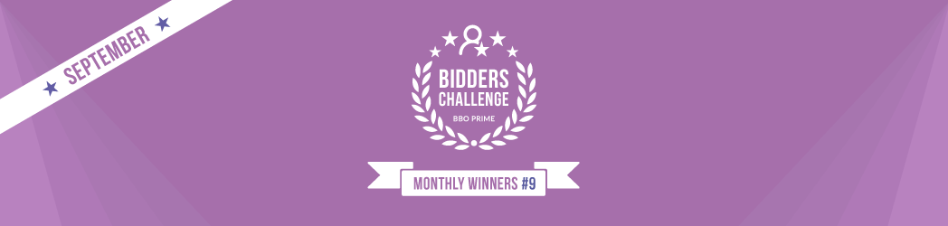 BBO Prime bidders challenge: results and winners – September